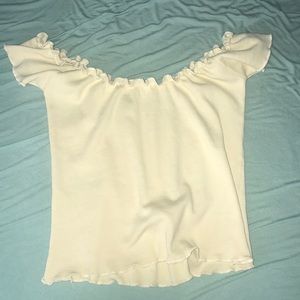 Off the shoulder top